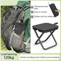 Portable Ultralight Camping Picnic Chair - Doubles as Fishing Stool and Travel Seat with Fishing Tool Holder