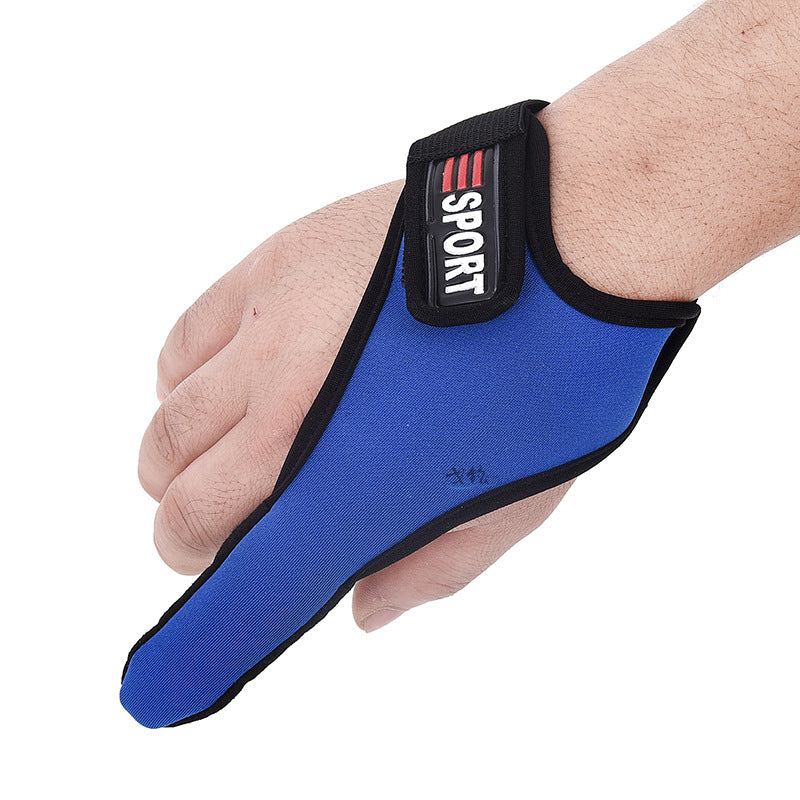 Breathable Fishing Single Finger Gloves Outdoor Fishing Gear Gloves Rock Fishing Sunscreen Roada Gloves Sea Fishing Control Line Gloves