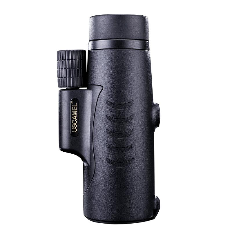 USCAMEL 8X42 Monocular Compact Hunting BAK7 Clear Vision for Bird Watching Waterproof Telescope HD (Black,Army green)