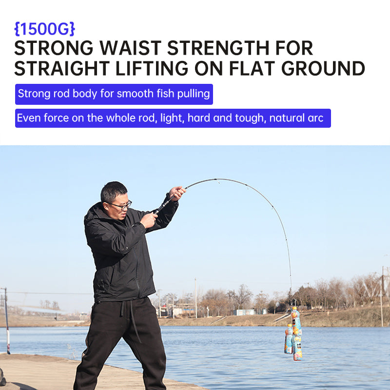 Portable Ultra - Short Carbon Fiber Telescopic Fishing Rod: 1.5m/1.68m/1.8m Options, Ideal for Sea Fishing with 32cm - Related C